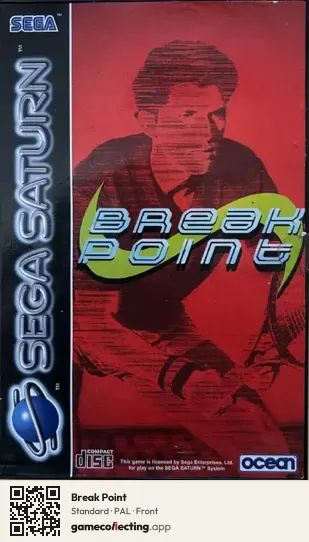 Break Point Sega Saturn, PAL box front