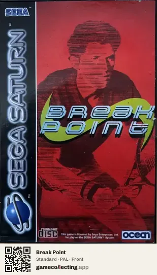 Break Point Sega Saturn, PAL box front