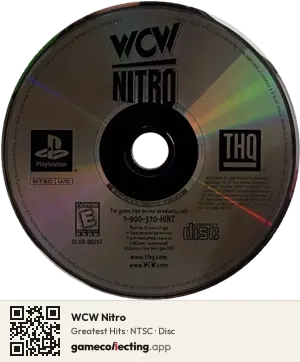 WCW Nitro PlayStation, NTSC disc