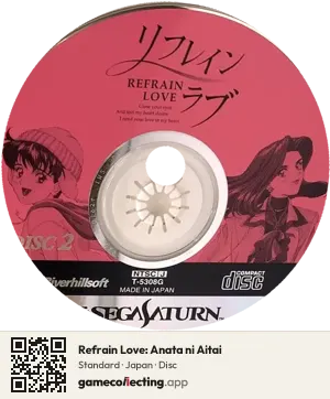 Refrain Love: Anata ni Aitai Sega Saturn, Japan disc