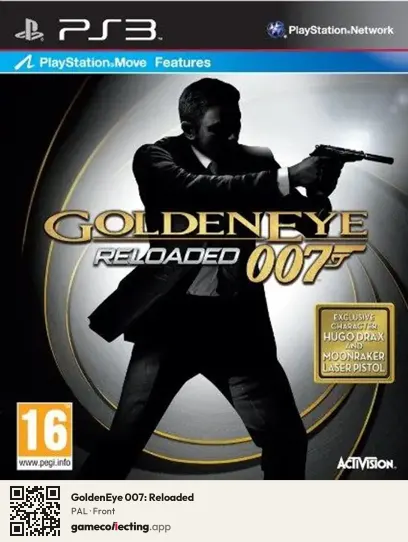 GoldenEye 007: Reloaded PlayStation 3, PAL box front