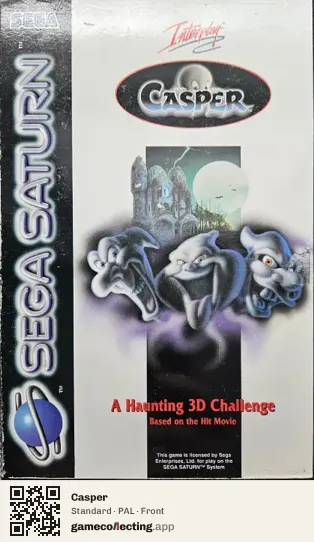 Casper Sega Saturn, PAL box front