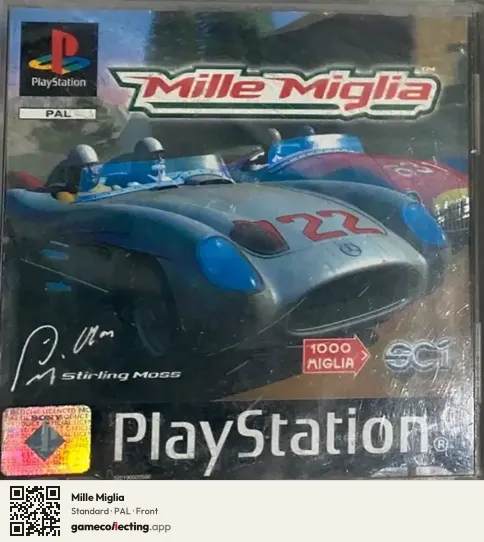 Mille Miglia PlayStation, PAL box front