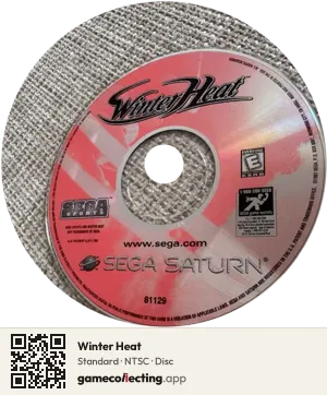 Winter Heat Sega Saturn, NTSC disc