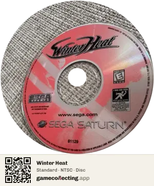 Winter Heat Sega Saturn, NTSC disc