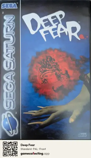 Deep Fear Sega Saturn, PAL box front