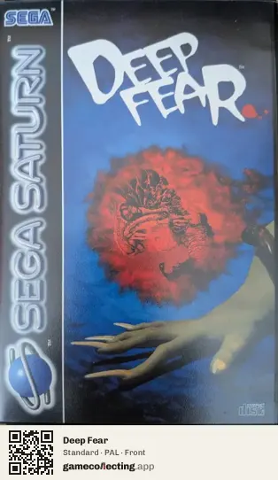Deep Fear Sega Saturn, PAL box front