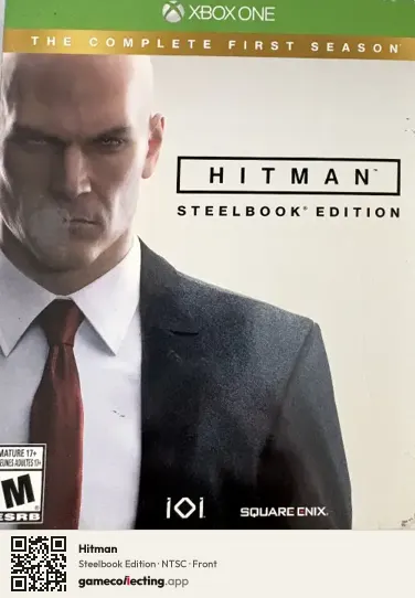 Hitman Xbox One, NTSC box front