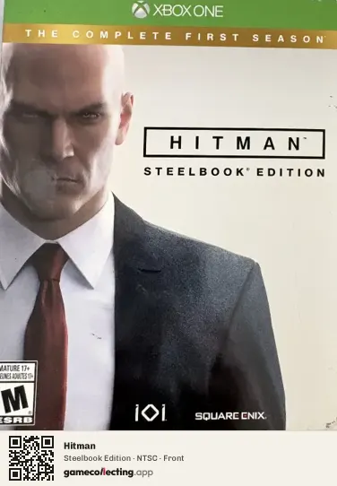 Hitman Xbox One, NTSC box front