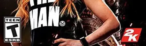 WWE 2K20, the ESRB box on its front