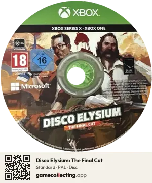 Disco Elysium: The Final Cut Xbox Series X, PAL disc