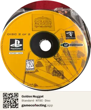 Golden Nugget PlayStation, NTSC disc