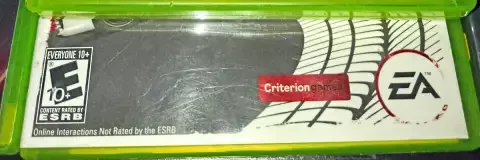 Forza Horizon, the ESRB box on its front