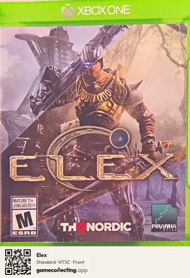 Elex Xbox One, NTSC box front