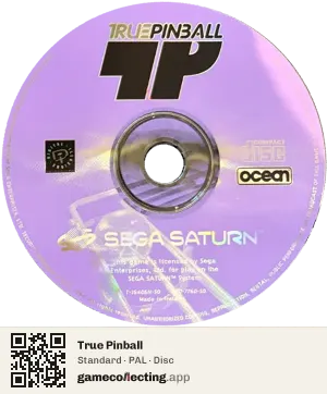 True Pinball Sega Saturn, PAL disc