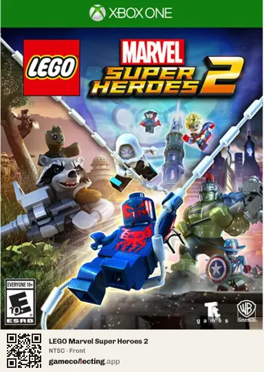 LEGO Marvel Super Heroes 2 Xbox One, NTSC box front