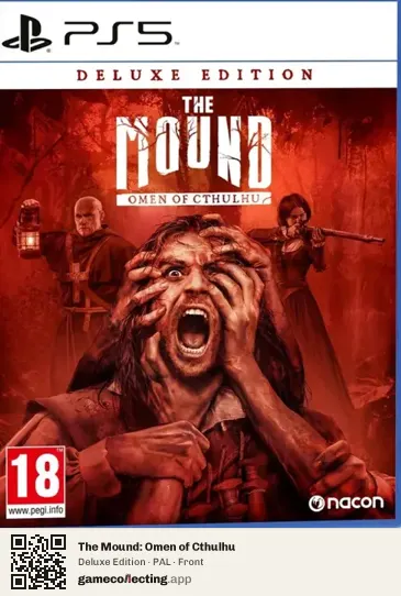 The Mound: Omen of Cthulhu PlayStation 5, PAL box front
