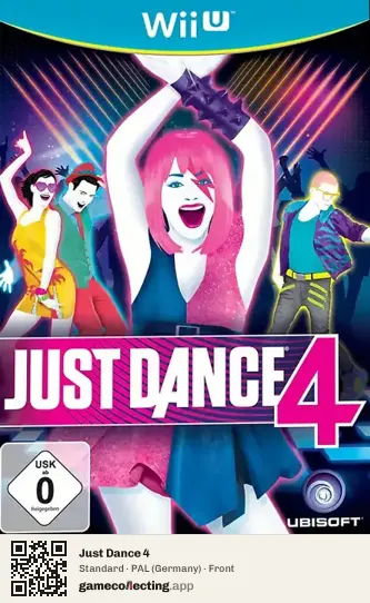 Just Dance 4 Nintendo Wii U, Germany box front