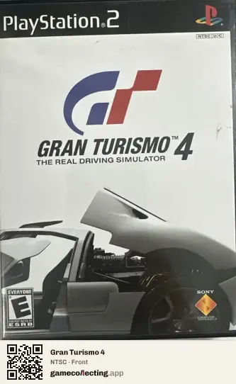Gran Turismo 4 PlayStation 2, NTSC box front