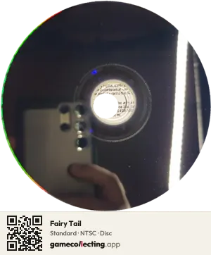 Fairy Tail PlayStation 4, NTSC disc