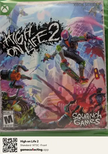 High on Life 2 Xbox Series X, NTSC box front