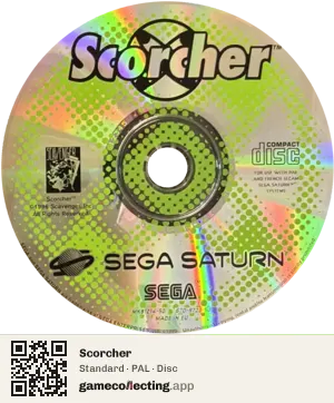 Scorcher Sega Saturn, PAL disc