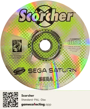 Scorcher Sega Saturn, PAL disc