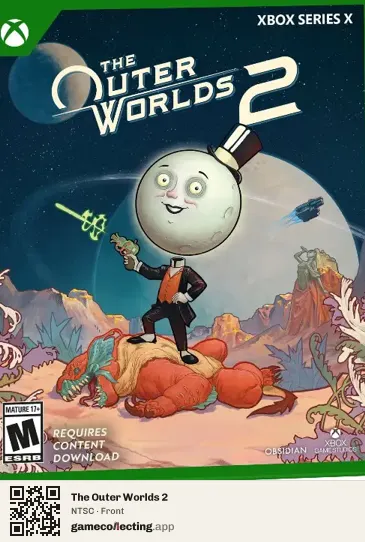 The Outer Worlds 2 Xbox Series X, NTSC box front