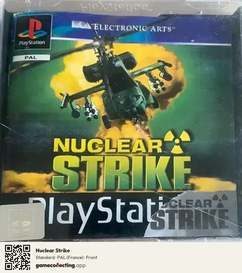 Nuclear Strike PlayStation, France box front