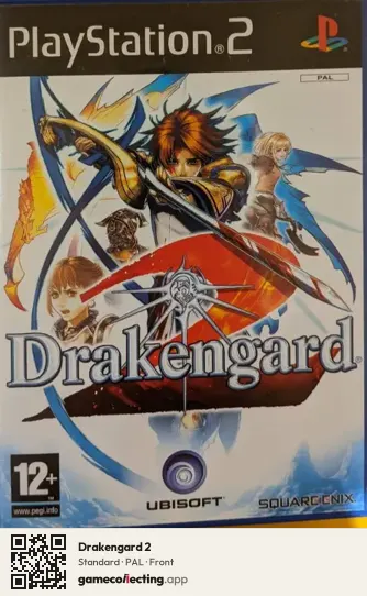 Drakengard 2 PlayStation 2, PAL box front