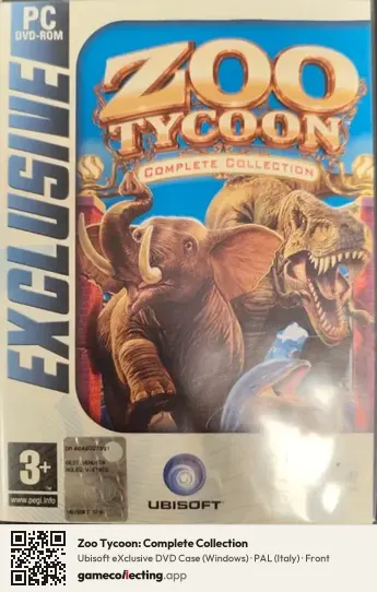 Zoo Tycoon: Complete Collection Computer, Italy box front