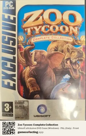 Zoo Tycoon: Complete Collection Computer, Italy box front