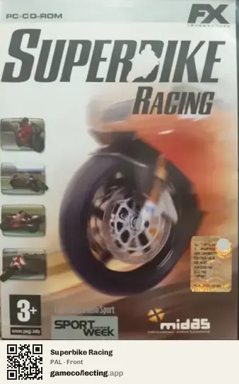 Superbike Racing Computer, PAL box front