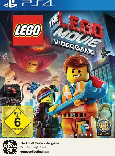 The LEGO Movie Videogame PlayStation 4, Germany box front