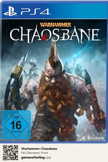 Warhammer: Chaosbane PlayStation 4, Germany box front