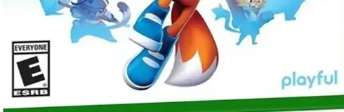 Super Lucky's Tale, the ESRB box on its front