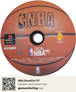 NBA ShootOut '97 PlayStation, Asia disc