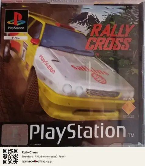 Rally Cross PlayStation, Netherlands box front