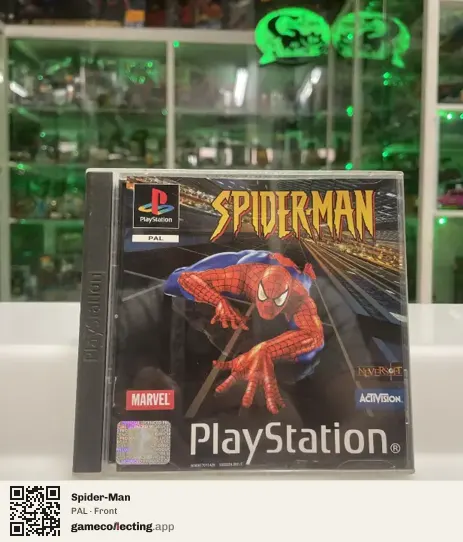 Spider-Man PlayStation, PAL box front