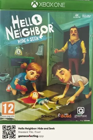 Hello Neighbor: Hide and Seek Xbox One, PAL box front