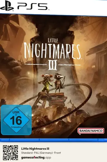 Little Nightmares III PlayStation 5, Germany box front