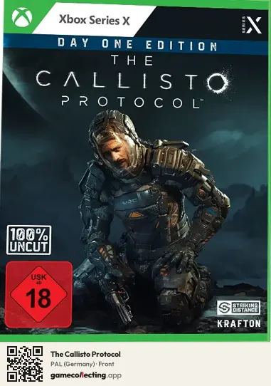 The Callisto Protocol Xbox Series X, Germany box front
