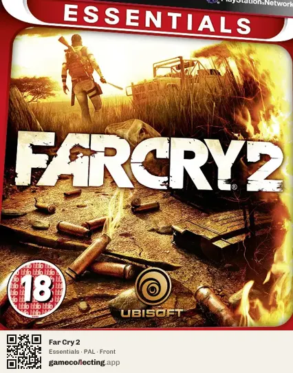 Far Cry 2 PlayStation 3, PAL box front
