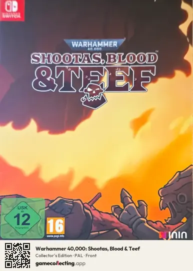 Warhammer 40,000: Shootas, Blood & Teef Nintendo Switch, PAL box front