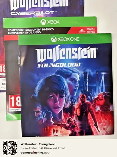 Wolfenstein: Youngblood Xbox One, Germany box front
