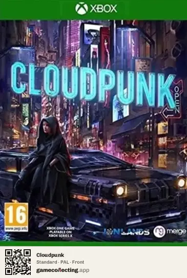 Cloudpunk Xbox One, PAL box front