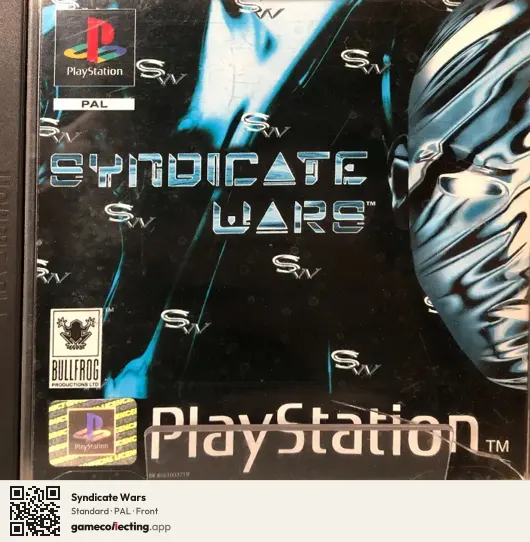 Syndicate Wars PlayStation, PAL box front