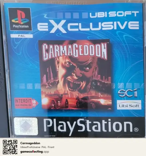 Carmageddon PlayStation, PAL box front