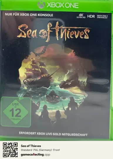 Sea of Thieves Xbox One, Germany box front