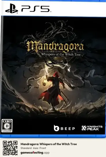 Mandragora: Whispers of the Witch Tree PlayStation 5, Asia box front